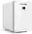 10L Mini Fridge for Bedroom, ENVENTOR Small Fridge, Mini Portable Thermoelectric Cooler and Warmer Refrigerators for Skincare, Foods, Office, Travel and Car(White)