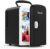 AstroAI Mini Fridge, 4 Liter/6 Can AC/DC Portable Thermoelectric Cooler and Warmer Refrigerators, Skincare, Beverage, Food, Cosmetics, Home, Office and Car, ETL Listed (Black)