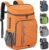Maelstrom Cooler Backpack,35 Can Backpack Cooler Leakproof,Insulated Soft Cooler Bag,Beach Cooler Camping Cooler,Ice Chest Backpack,Travel Cooler for Grocery Shopping,Kayaking,Fishing,Hiking,Orange