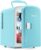 AstroAI Mini Fridge, 4 Liter/6 Can AC/DC Portable Thermoelectric Cooler and Warmer Refrigerators for Skincare, Beverage, Food, Cosmetics, Home, Office and Car, ETL Listed (Teal)