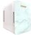 KHOOLA Mini Fridge Thermoelectric Cooler and Warmer AC/DC Powered System – Compact and Portable for Travel, Car, Skincare or Medical Use. (White) 4 Liter