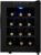12 Bottle Wine Cooler Refrigerator – White Red Wine Fridge Chiller Countertop Wine Cooler, Freestanding Compact Mini Wine Fridge 12 Bottle w/Digital Control, Airtight Glass Door