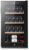 34 Bottle Dual Zone Wine Refrigerator with Stainless Steel Tempered Glass Door, Temp Memory Function, Fit Champagne Bottles, Freestanding and Built-in Style