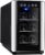 6-Bottle Countertop Wine Cooler Refrigerator – White & Red Wine Fridge Chiller Countertop Wine Cooler – Freestanding Compact Mini Wine Fridge Digital Control, Glass Door