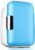 6 Litre Bedroom Mini Fridge – Car, Desk & College Dorm Room – 12 Volt Portable Cooler for Food, Beverage, Skincare (Color : Blue)