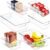 6 Pack – SimpleHouseware Freezer Storage Fridge Organizer