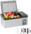 AUTOWIKI 12 Volt Portable Refrigerator 15L 16Quart Car Mini Fridge Freezer APP Control, Electric Compressor Cooler for Jeep, Truck, Van, RV Road Trip, Boat, Camping Travel, 12/24V DC, 100/240V AC