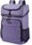 BAGLHER Cooler Backpack 30 Cans Lightweight Insulated Backpack Cooler Leak-Proof,Lightweight Backpack with Cooler for Lunch Picnic Hiking Camping Beach Park Day Trips. Purple
