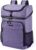 BAGLHER Cooler Backpack 30 Cans Lightweight Insulated Backpack Cooler Leak-Proof,Lightweight Backpack with Cooler for Lunch Picnic Hiking Camping Beach Park Day Trips. Purple