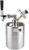 Beer Keg, 2L Mini Stainless Steel Keg with Faucet Pressurized Home Brewing Craft Beer Dispenser System