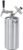 Beer Kegerator, 3.6L Mini Stainless Steel Beer Barrel Keg+Tap+Spear+2 Class Pressure Gauge Home Brewing Accessories Set, Pressure Gauge Pressurized Keg Growler