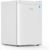 COSTWAY Compact Refrigerator, 2.6 CU.FT Single Door Mini Refrigerator with Adjustable Temperature 35℉ to 50℉, Large Capacity, Removable Shelf, Reversible Door (White)