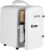 COYCYQI 4L/6 Can Portable USB Fridge，Mini Fridge, Cooler and Warmer Compact Small efrigerator, for Skincare, Beverage, Home and ravel，White、