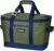CleverMade Collapsible Cooler Bag: Insulated Leakproof 50 Can Soft Sided Portable Cooler Bag for Lunch, Grocery Shopping, Camping and Road Trips, Olive/Navy
