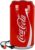 Coca-Cola 12 Can Portable Mini Fridge, 10L (10.6 qt) Compact Personal Travel Fridge for Snacks Lunch Drinks Cosmetics, Includes 12V and AC Cords, Cute Desk Accessory for Home Office Dorm Travel, Red