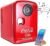 Coca-Cola 4L Portable Cooler/Warmer with Bluetooth Speaker, Compact Personal Fridge with Built-In Wireless Speaker, Includes 12V and AC Cords, Cute Desk Accessory for Home Office Dorm, Red