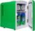 Coca-Cola Sprite Portable 6 Can Thermoelectric Mini Fridge Cooler/Warmer, 4 L/4.2 Quarts Capacity, 12V DC/110V AC for home, dorm, car, boat, beverages, snacks, skincare, cosmetics, medication