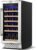 Colzer Upgrade 15 Inch Wine Cooler Refrigerators, 32 Bottle Fast Cooling Low Noise and No Fog Wine Fridge with Professional Compressor Stainless Steel, Digital Temperature Control Screen Built-in or Freestanding 41°F-72°F