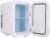 Compact Refrigerator, 6 Liter Mirror Mini Refrigerator Portable Cooler Freezer for Beverages, Beer, Snacks, Breast Milk, Skincare, 12V Car Charger Included(#1)