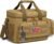 Cooler Bag, Tacticism 30 Cans Leakproof Insulated Lunch Bag, Portable Soft Cooler Tactical Lunch Box Tote with MOLLE Bag for Camping Beach Picnic Work, Brown