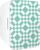 Cooluli 10L Mini Fridge for Bedroom – Car, Office Desk & Dorm Room – 12v Portable Cooler & Warmer for Food, Drinks, Skincare, Beauty & Makeup – AC/DC Small Refrigerator with Glass Front, Green Pattern