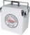 Coors Light Retro Ice Chest Cooler with Bottle Opener 13L (14 qt), 18 Can Capacity, White and Silver, Vintage Style Ice Bucket for Camping, Beach, Picnic, RV, BBQs, Tailgating, Fishing