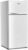 Costway 3.4 cu. ft. 2 Door Compact Mini Refrigerator Freezer Cooler (White)