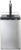 Danby Compact Keg Cooler, Stainless Look
