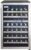 Danby DWC114BLSDD Designer Dual Zone Wine Cooler, Stainless Steel