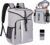 FORICH Cooler Backpack Insulated Backpack Cooler Bag Leak Proof Portable Soft Cooler Backpacks to Work Lunch Travel Beach Camping Hiking Picnic Fishing Beer Bottle for Men Women, 30 Cans