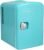 Frigidaire Retro Mini Compact Beverage Refrigerator, Great for keeping office lunch cool! (Blue, 6 Can)