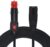 GINTOOYUN 142.5inch Car Refrigerator Cable with Push Button Switch 12V/24V DC 2 Pin to Cigarette Lighter Plug Cable for Car Cooler Cooling Box