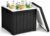 GYMAX Camping Cooler, Insulated 40 Qt Heavy Duty Ice Chest with Built-in Handles and Detachable Lid, Keeps Ice for 24H, Multifunctional for Beach, Picnic, Camping Outdoors