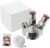 Home Brewing Beer Making Tool Keg spear Growler Tap Dispenser,304 Food Grade Growler Spear with 12’’ Beer Hose Perfect for Party Picnic Gathering (Color : Mini keg spear)