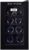 Independent Wine Cellar, 8-Bottle Wine Cooler, Home Built-in Beverage Ice Bar, Countertop Beer Refrigerator, Temperature Control (Color : Black, Size : 44 * 47.5 * 50cm)