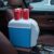 JZENZERO Personal Cooler – Portable Mini Car Refrigerator Box for Skincare, Bedroom, Office Cooler/Warmer 7.5L 12V DC Power Chill Thermo Electric Cooler for Skincare, Beverage, Food