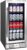 Beverage Cooler and Refrigerator Under Counter Built-in or Freestanding – 96 Cans Capacity Mini Fridge- for Soda, Water, Beer or Wine – For Kitchen or Bar with Blue Interior Light