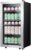 Kalamera Mini Beverage Refrigerator Freestanding- 120 Cans Capacity Beverage Cooler- for Soda, Water, Beer or Wine – For Kitchen or Bar with Whit Interior Light