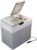 KargoKooler P65 Thermoelectric Iceless 12V Cooler Warmer, 31L / 33 qt Portable Ice Chest Travel Fridge, Grey and White, Made in North America