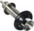 Kegco KC SHANK4 Long Shank with Nipple Assembly-3/16″ I.D. Bore, 4-1/8″, Brass