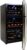 Koolatron Elite Series 29 Bottle Dual Zone Wine Cooler, Black Compressor Wine Fridge, Freestanding Wine Refrigerator for Home Bar, Kitchen, Apartment, Condo, Cottage