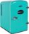 Koolatron Retro Personal Cooler 4 Liter/6 Can AC/DC Portable Mini Fridge, Thermoelectric Cooler – for Cars, Homes, Offices, Bedroom and Dorms