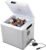 Koolatron Thermoelectric Iceless 12 Volt Cooler Warmer 29 qt (27.4 L), Electric Portable Car Cooler with DC Plug, Grey and White, for Travel Camping Fishing Trucking, Made in North America