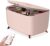 LVARA Smart Mini Skincare Fridge,9 Liter Portable Beauty Makeup Fridge, Cosmetic Refrigerator with ‘Smart Life’ App Cosmetic Mini Fridge for Bedroom Desktop, Gift for women, Pink