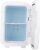 Large Capacity Portable Mini Cosmetic Refrigerator Plug and Play Compact Mirror Energy Saving Mini Fridge Lighting One Key Beautiful Car LED Lighting (US Plug)