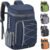 Maelstrom Cooler Backpack,35 Can Backpack Cooler Leakproof,Insulated Soft Cooler Bag,Beach Cooler Camping Cooler,Ice Chest Backpack,Travel Cooler for Grocery Shopping,Kayaking,Fishing,Hiking,Blue