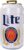 Miller Lite 8 Can Thermoelectric Mini Fridge 5.4 L/ 5.7 Quarts Capacity, 12V DC/110V AC Cooler for Home, den, Dorm, Cottage, Cabin, Beer, Beverages, Snacks, Skincare, Cosmetics, Medication