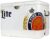 Miller Lite Ice Chest Beverage Cooler with Bottle Opener, 51L (54 qt), 85 Can steel-belted Portable Cooler, White and Black, for Camping, Beach, RV, BBQs, Tailgating, Fishing