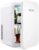 Mini Fridge, Potiry 6 Liter AC/DC Portable Thermoelectric Cooler and Warmer Mini Fridge for Bedroom Car Home Travel Mini Refrigerator for Skin Care Foods Medications
