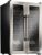 Nutrichef 24 Bottle Wine Cooler Refrigerator – White Red Wine Fridge Chiller Countertop Wine Cooler – Freestanding Compact Mini Wine Fridge 24 Bottle w/Digital Control, Stainless Steel Door – PKCWC24